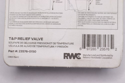 #ad Cash Acme Residential Temperature amp; Pressure Relief Valve Bronze 3 4quot; $9.33