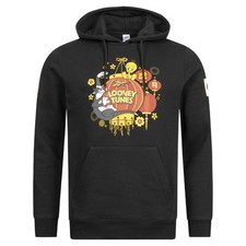 Reebok x RBK LOONEY TUNES Hoodie Herren Kapuzen Sweatshirt schwarz neu