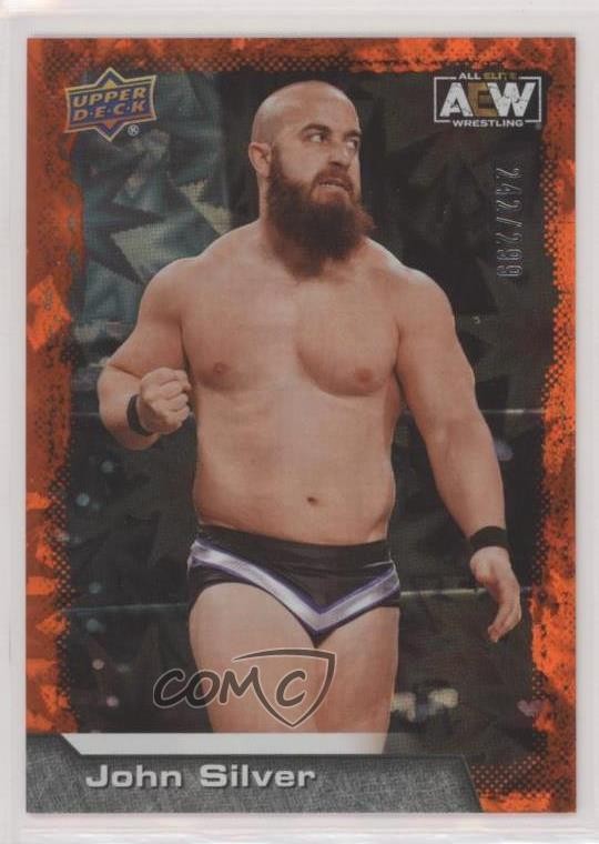2022 Upper Deck AEW All Elite Wrestling Dynamite 242/299 John Silver #25 0l2