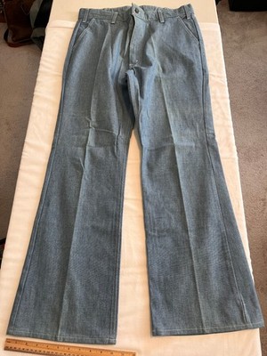 Vintage Levi s White Tab Flare Jeans Made USA NWOT Men s 70s