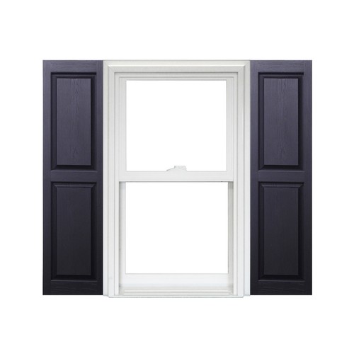 Homeside Raised Panel Vinyl Shutters (1 Pair)