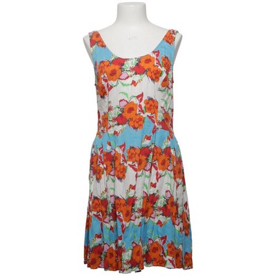 Warehouse, Kleid, Größe: 40, Weiß/Mehrfarbig, Baumwolle, Blumen, Damen #MdR