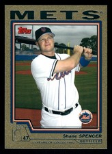 Shane Spencer New York Mets 2004 Topps Gold #428 SN /2004