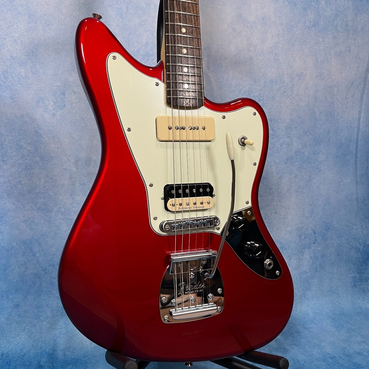 Fender Jaguar Candy Apple Red Made in Japan Jean-Ken Johnny