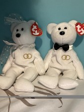 ty beanie babies wedding bears