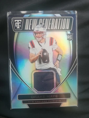 2024 Panini Totally Certified - New Generation Jerseys Drake Maye (MEM, RC)