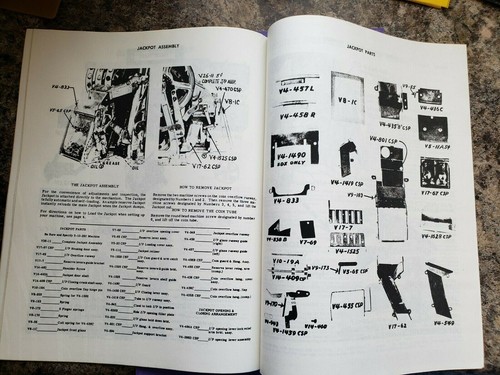 JENNINGS CHIEF SERVICE MANUAL SPIELAUTOMAT JENNINGS HANDBUCH ANTIK SLOT 32 Seiten - Bild 4 von 4