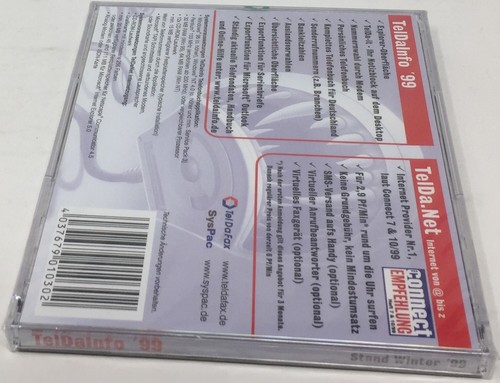 TeldaInfo 99 - Die Telefonauskunft CD Stand Winter 99 Telefonbuch TelDaFax NEU - 第 4/7 張圖片