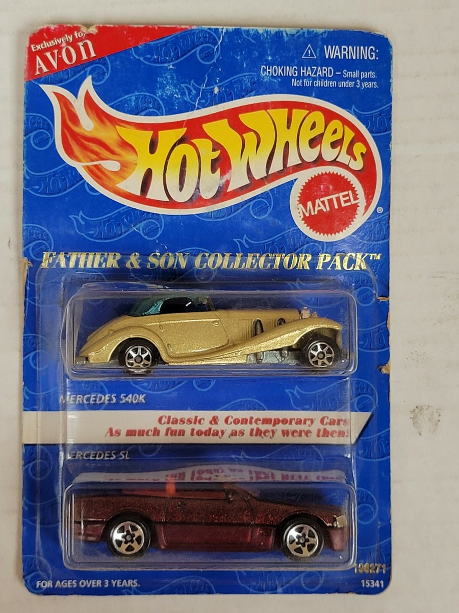 Hot Wheels Mercedes 540K SL Father Son Collector Pack Die