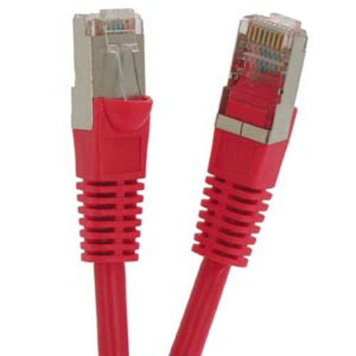Menge 10 x 3 Fuß Cat5 Fuß Netzwerk Giga Lan Patch Ethernet abgeschirmtes Kabel 350 MHz Form - Bild 2 von 10