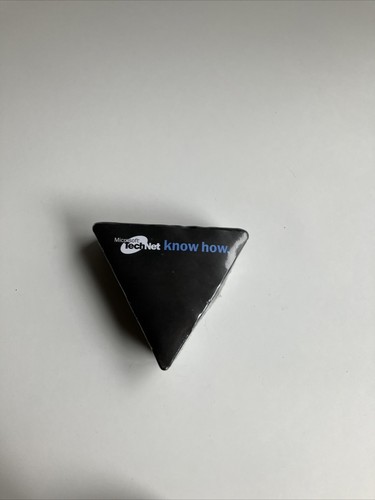 Vintage Microsoft TECHNET Promotion Launch Tee Shirt Shrink Wrap Triangle Sealed - Picture 12 of 13