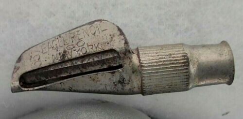 Antique Eagle Pencil Co New York Vintage Pocket Sharpener No. 557 - Afbeelding 1 van 9