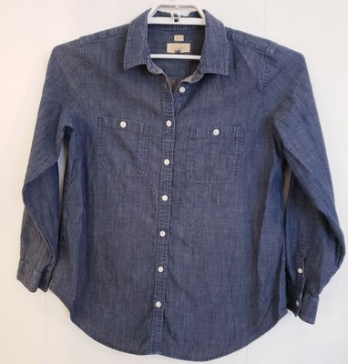 loft softened chambray shirt