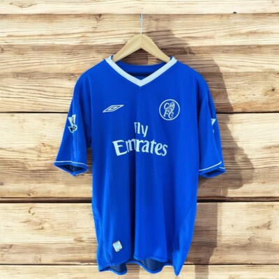 CHELSEA 2003/2005 HOME FOOTBALL SHIRT JERSEY UMBRO SIZE L ADULT | eBay