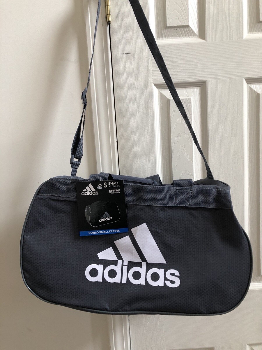 NWT ADIDAS DIABLO SMALL DUFFEL Gym Bag For Women/Men/Big Boy
