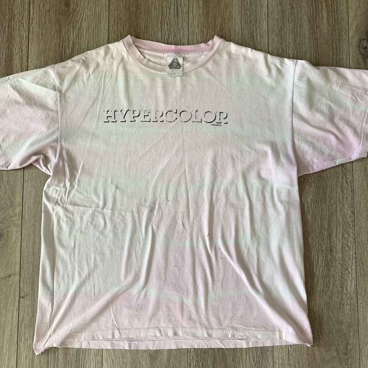 Vintage 90s Generra Hypercolor T Shirt XL USA Surf Grunge Vintage 90s Generra Hypercolor T Shirt XL USA Surf Grunge