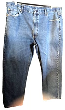Levi's 550 46/30 blue jeans men's bootcut preowned