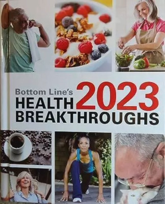 BOTTOM LINE 2023 Health Breakthroughs - Hardcover BOOK LIKE NEW