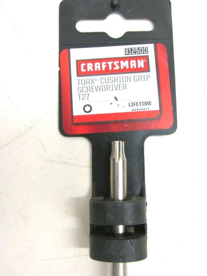 NEW! CRAFTSMAN T27 TORX SCREWDRIVER, 912500 - Image 3 of 3