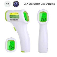 Infrared Thermometer Non-Contact LCD Laser Temperature IR FDA Medical Grade