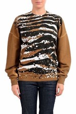 Just Cavalli Women's Multi-Color Sweatshirt Crew US S IT 40