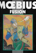 Moebius Fusion 1995 epic VTG Hardcover 70 pp Arzach + More VF+ Heavy Metal Art