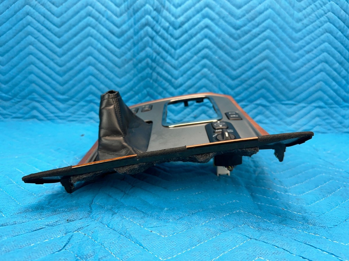 Lexus LX470 Center Console Wood Trim Panel Shifter Bezel w/ Switch