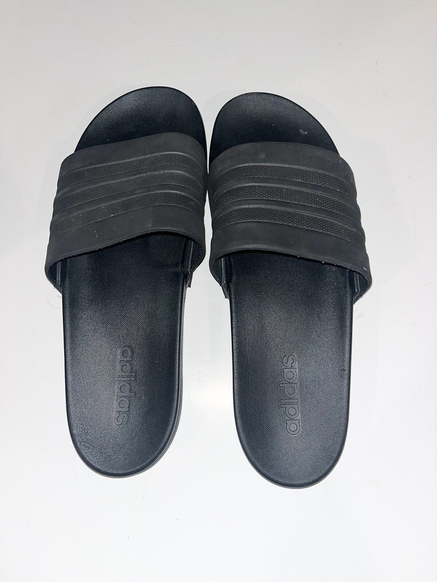 Adidas Adilette Cloudfoam Sandals Slides Sport Men Size 13 Mono