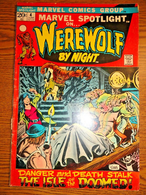 Marvel Spotlight Nr. 4 Hot Key 1. Darkhold 3. Werewolf Night Dead