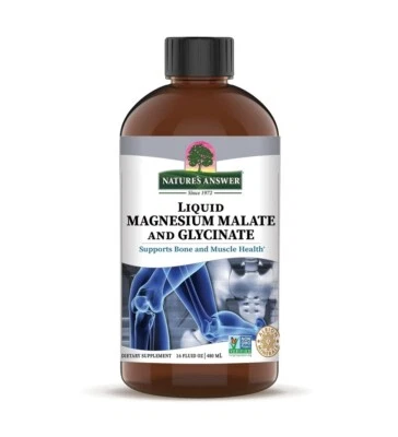 Nature's Answer, Liquid Magnesium Glycinate, 16 oz (480ml) - Blitzversand