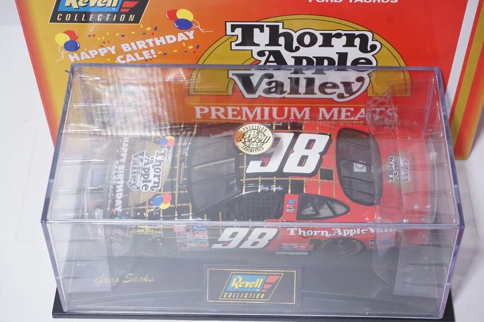 1998 Greg Sacks Thorn Apple Valley 1/24 Revell NASCAR Diecast Model - Image 4 of 4
