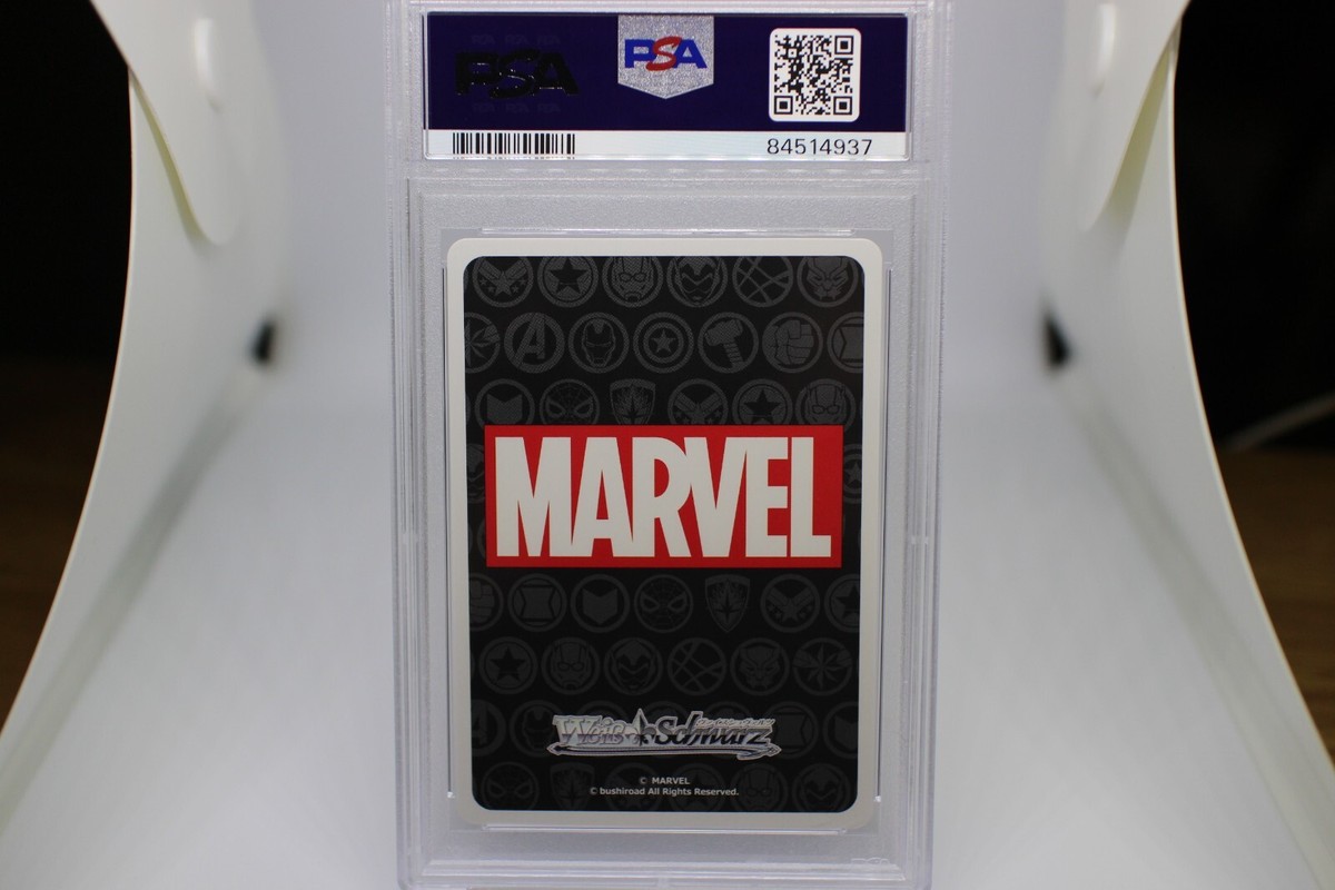 【PSA10・8】WEISS SCHWARZ MARVEL PSA set PSA 10 Weiss Schwarz Star Marvel Vol.2 Deadpool Stamped 026