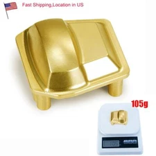 FLYXM Front/Rear Brass Axle Diff Cover for 1/6 RC Axial SCX6 AXI05000 Wrangler