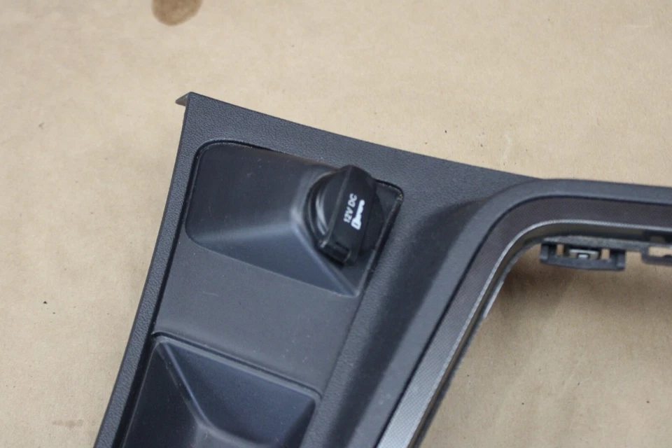 2010-2014 Dodge Challenger SRT8 Center Console Cup Holder Shifter Bezel Socket - Image 3 of 4
