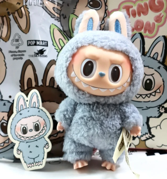 POP MART LABUBU-The Monster-Macaron-Plush Doll Figure Blind