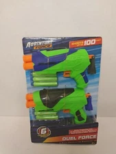 *NEW* Adventure Force Duel Force Dart Blasters. Nerf N-Strike Compatible NIB