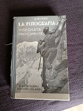 Fotografia, Manuali Hoepli, Russo, Edizione del 1931
