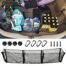 69" 3-Pocket Net Organizer Mesh Storage For Jeep Wrangler JK Renegade Compass