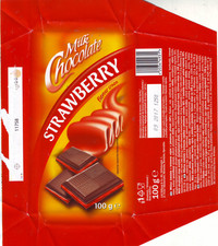 Paper Wrapper Papel de chocolate Milk