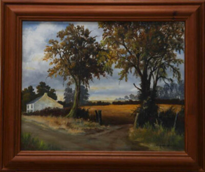 Clifford Nickson (1903-1993) - Öl Des 20. Jahrhunderts, Beim Chevening, Kent