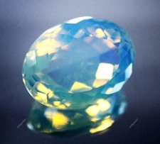 44.25 Ct NATURAL White Opal Welo Australian Certified Untreated Loose Gemstone