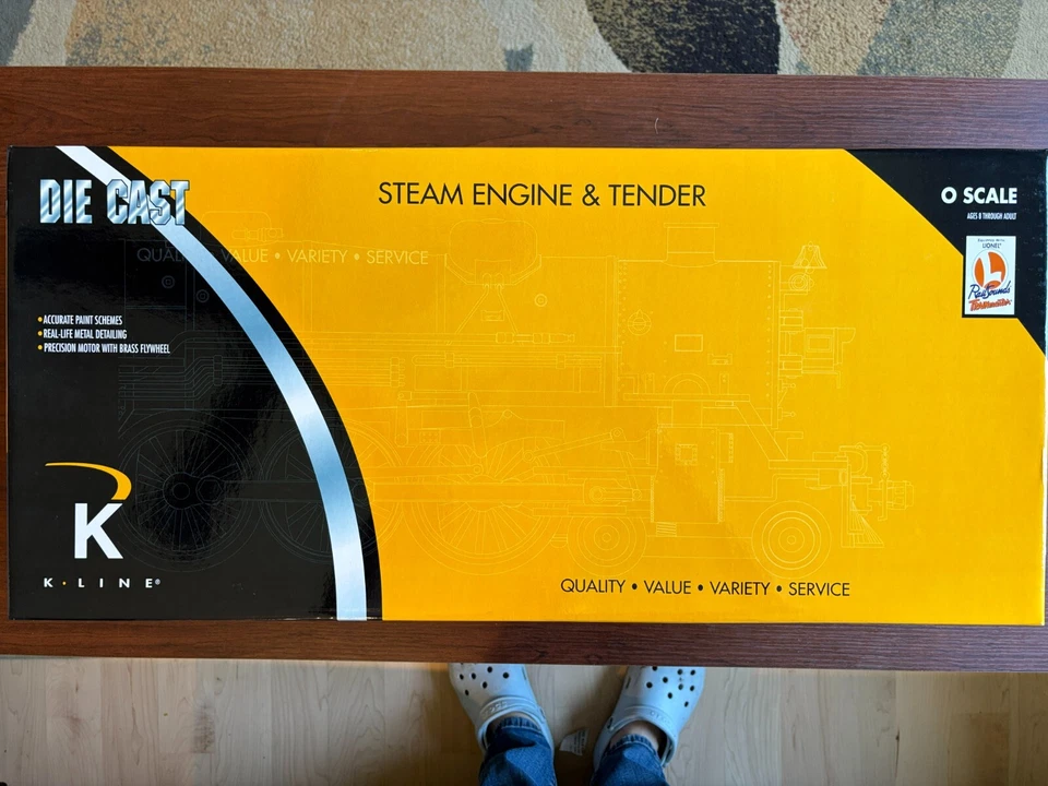 K-Line K3790-40155 U.P. Big Boy Locomotive & Tender #4015 w/Orig Shipping Box - Image 3 of 4