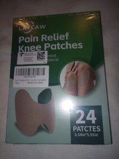 Laycaw Brand Pain Relief Patches Box Of 24 New Sealed Knee Shoulder Neck Etc