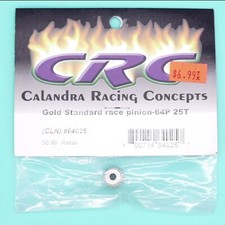 CRC 64025 "Gold Standard" Aluminum Machined 64 Pitch Pinion Gear, 25 Tooth