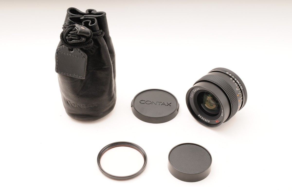 TOP MINT] CONTAX Carl Zeiss Distagon 28mm F2.8 T* AEJ MF Lens for