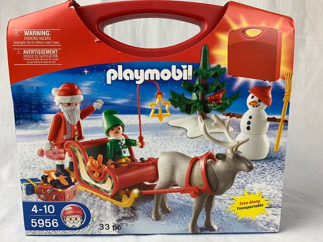 playmobil santa sleigh