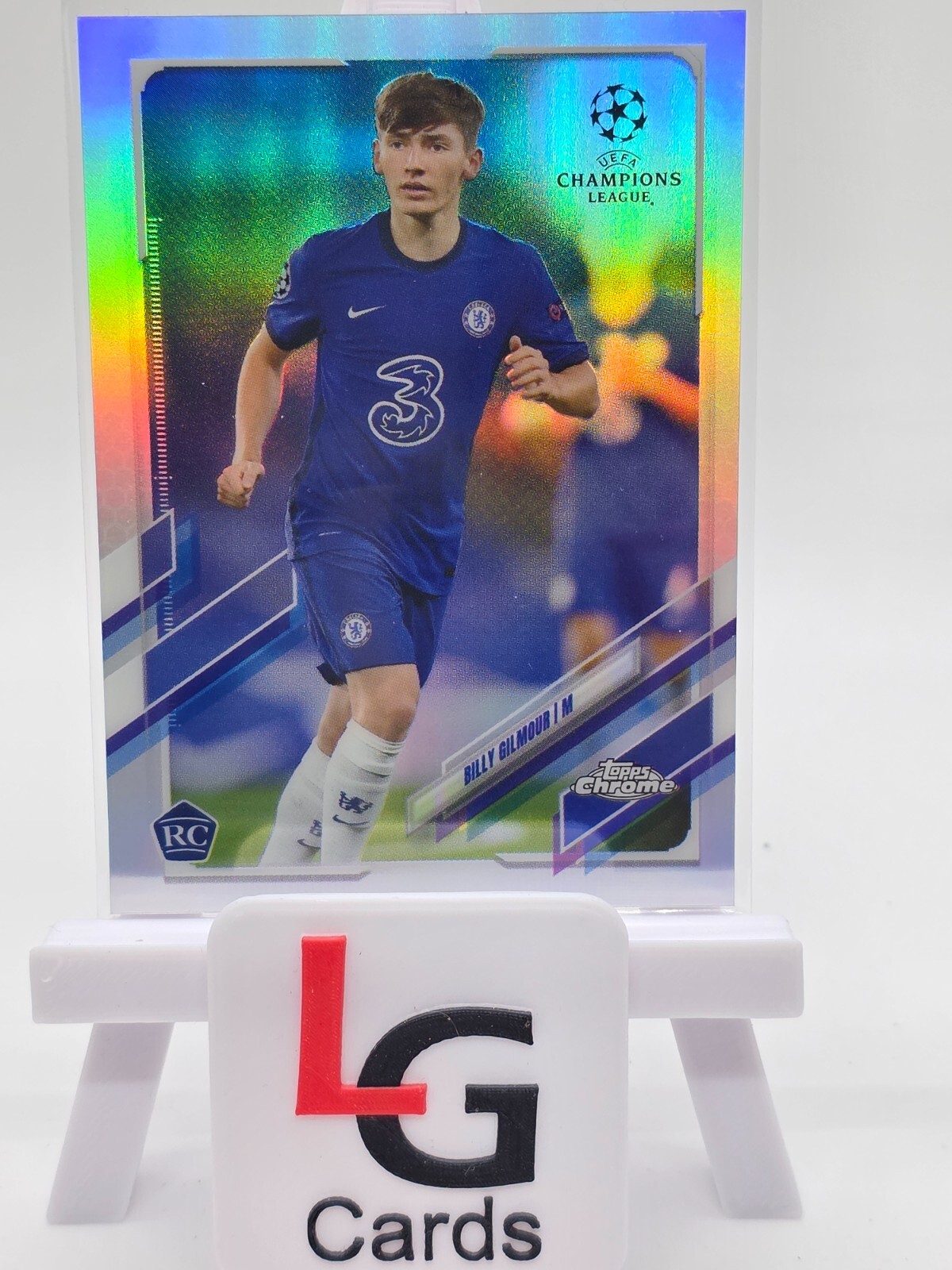 2020-21 Topps Chrome UCL Refractor - #66 Billy Gilmour (RC)