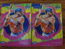 2022 Panini Jose Siri RC (2) Artist’s Proof & Base 144