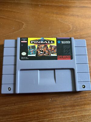 Super Pinball: Behind the Mask (Super Nintendo Entertainment System, 1994)