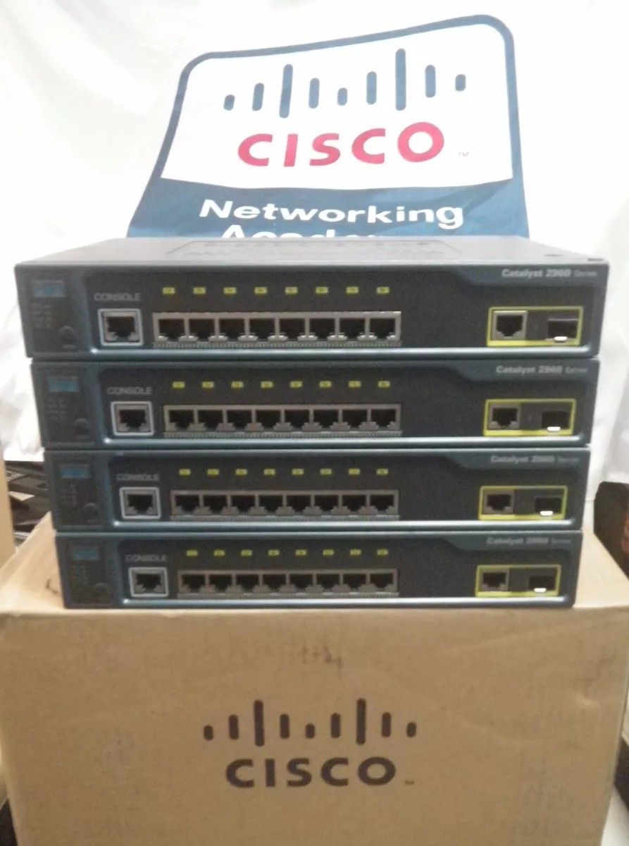 Cisco Catalyst WS-C2960-8TC-L Ethernet Switch 15.0 IOS 2960 3-YR